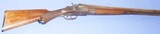 * Vintage MERIDEN 12 g SxS DOUBLE HAMMER COACH SHOTGUN 20" - 1 of 20