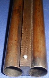 * Vintage MERIDEN 12 g SxS DOUBLE HAMMER COACH SHOTGUN 20" - 18 of 20