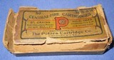 * Antique AMMO PETERS & WESTERN
.32 S&W SHORT - 1 of 3