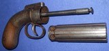 * Antique 1837 ALLEN & THURBER BAR HAMMER PEPPERBOX WORCESTER - 7 of 14
