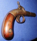 * Antique CIVIL WAR ERA ALLEN & THURBER CENTER HAMMER PISTOL - 2 of 15