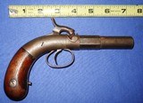 * Antique CIVIL WAR ERA ALLEN & THURBER CENTER HAMMER PISTOL - 1 of 15