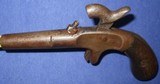 * Antique 1870s UNKNOWN HERO TYPE PERCUSSION DERRINGER - 6 of 7