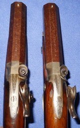 * Antique 1840s CASED SET G.SCARPATI PERCUSSION PISTOLS WITH ACCESSORIES - 9 of 20