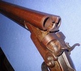 * Antique 1890 JANSSEN COACH SHOTGUN SxS HAMMER GUN 12g COWBOY ACTION - 9 of 20