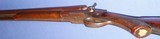* Antique 1890 JANSSEN COACH SHOTGUN SxS HAMMER GUN 12g COWBOY ACTION - 4 of 20