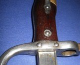 * Antique 1875 FRENCH GRAS RIFLE
BAYONET & SCABBARD EXCELLENT - 7 of 8