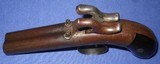 * Antique 1850s DOUBLE SxS PERCUSSION PISTOL .36 CAL. - 14 of 14