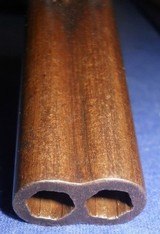 * Antique 1850s DOUBLE SxS PERCUSSION PISTOL .36 CAL. - 11 of 14