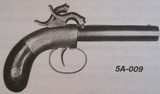* Antique 1850s DOUBLE SxS PERCUSSION PISTOL .36 CAL. - 3 of 14