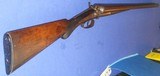 * Antique 1870s W. RICHARDS SIDE LEVER HAMMER COACH SHOTGUN 10 GA - 8 of 20