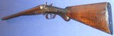 * Antique 1870s W. RICHARDS SIDE LEVER HAMMER COACH SHOTGUN 10 GA - 2 of 20