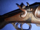 * Antique 1870s W. RICHARDS SIDE LEVER HAMMER COACH SHOTGUN 10 GA - 10 of 20