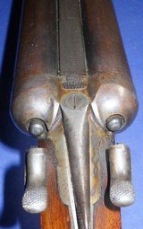 * Antique 1889 REMINGTON DOUBLE SxS 10g HAMMER SHOTGUN GRADE 1 - 4 of 20