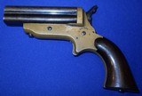 * Antique MODEL 2B SHARPS PEPPERBOX DERRINGER 4 SHOT .30 CAL. - 1 of 11