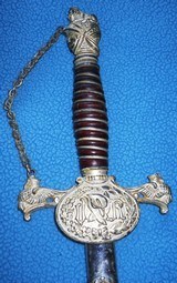 * Antique SWORD KNIGHTS of PYTHIAS UNIFORM RANK M.C. LILLEY MASONIC - 4 of 12