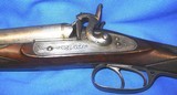 * Antique 10 g Wm. MOORE PERCUSSION SHOTGUN DOUBLE SxS - 16 of 20