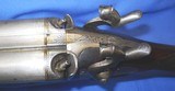 * Antique 10 g Wm. MOORE PERCUSSION SHOTGUN DOUBLE SxS - 18 of 20