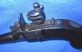 * AntiqueEARLY 1800s ENGLISH FLINTLOCK POCKET MUFF PISTOL .50 CAL. HANDFULL - 9 of 11