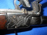* AntiqueEARLY 1800s ENGLISH FLINTLOCK POCKET MUFF PISTOL .50 CAL. HANDFULL - 2 of 11