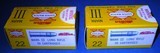 * Vintage WESTERN SUPER MATCH MARK III 22 RF AMMO, MINT COLLECTOR GRADE 2 BOXES - 2 of 5