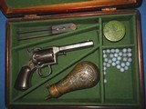 * Antique 1850s REMINGTON BEALS PERCUSSION REVOLVER IN BOX WITH ACCESSORIES - 2 of 14