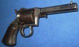 * Antique 1850s REMINGTON BEALS PERCUSSION REVOLVER IN BOX WITH ACCESSORIES - 3 of 14
