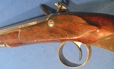 * Antique EARLY 1800s DAVIDSON NEW CASTLE ENGLAND FLINTLOCK DUELING TARGET PISTOL - 11 of 20