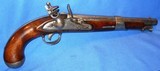 * Antique 1819 SIMEON NORTH U.S. FLINTLOCK MARTIAL PISTOL - 1 of 13