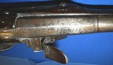 * Antique 1790s OTTOMAN EMPIRE FLINTLOCK COAT PISTOL SILVER STUDDED - 9 of 12