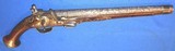 * Antique ELABORATE OTTOMAN 18th CENTURY FLINTLOCK PISTOL CHISEL CARVED - 5 of 20