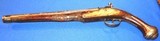 * Antique ELABORATE OTTOMAN 18th CENTURY FLINTLOCK PISTOL CHISEL CARVED - 6 of 20