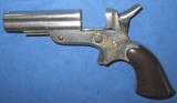 * Antique SCARCE SHARPS 1 B PEPPERBOX DERRINGER ALL NICKLE .22 CAL. - 11 of 14