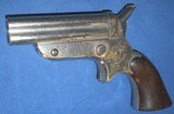 * Antique SCARCE SHARPS 1 B PEPPERBOX DERRINGER ALL NICKLE .22 CAL. - 4 of 14