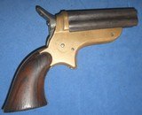 * Antique 1B SHARPS .22 PEPPERBOX SCARCE 4 SHOT DERRINGER ONLY 3200 MADE - 1 of 12