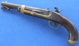 * Antique U.S.1842 HENRY ASTON PERCUSSION MILITARY PISTOL .54 CALIBER CIVIL WAR - 9 of 15