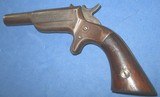 * Antique SCARCE E. ALLEN & Co. .32 rf CENTER HAMMER SIDE SWING DERRINGER PISTOL - 2 of 9