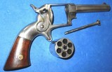 * Antique 1860 ALLEN WHEELOCK .32 rf SIDE HAMMER REVOLVER NICKLE - 8 of 9
