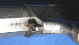 * Antique 1860 ALLEN WHEELOCK .32 rf SIDE HAMMER REVOLVER NICKLE - 9 of 9