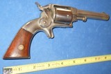 * Antique 1860 ALLEN WHEELOCK .32 rf SIDE HAMMER REVOLVER NICKLE - 2 of 9