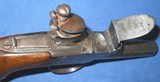 * Antique 18th CENTURY ENGLISH FLINTLOCK POCKET MUFF PISTOL .51 CAL. - 5 of 7