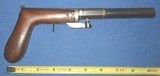 * Antique UNDER HAMMER PERCUSSION TARGET PISTOL J.J. HENRY ? .32 CALIBER - 2 of 13