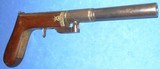 * Antique UNDER HAMMER PERCUSSION TARGET PISTOL J.J. HENRY ? .32 CALIBER - 1 of 13