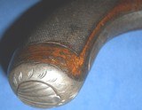 * Antique ENGLISH
GENTLEMAN'S PERCUSSION TARGET or DUELING PISTOL .46 CAL. - 3 of 13
