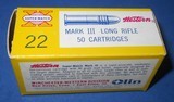 * Vintage AMMO WESTERN SUPER MATCH MARK III 22 LR MINTY FULL BOX - 4 of 4