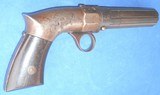 * Antique 1849 LEONARDS PATENT ROBBINS LAWRENCE WINDSOR, VT PEPPERBOX PISTOL - 8 of 17