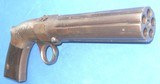 * Antique 1849 LEONARDS PATENT ROBBINS LAWRENCE WINDSOR, VT PEPPERBOX PISTOL - 9 of 17