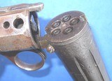 * Antique 1849 LEONARDS PATENT ROBBINS LAWRENCE WINDSOR, VT PEPPERBOX PISTOL - 10 of 17
