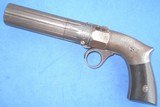 * Antique 1849 LEONARDS PATENT ROBBINS LAWRENCE WINDSOR, VT PEPPERBOX PISTOL - 1 of 17