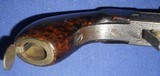 * Antique 1850s PERCUSSION POCKET DERRINGER
MUFF PISTOL BURL .44 CAL. M30 - 11 of 15